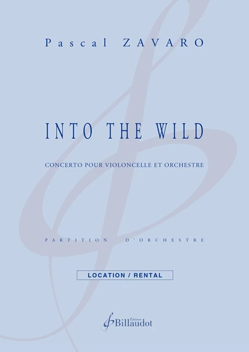 Into the Wild. Violoncelle et orchestre Visual